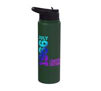 Julio 1966 Año 1966 Retro 1966 Vintage Edición Limitada Stainless Steel Insulated Water Bottle