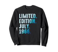 Julio 1966 Año 1966 Retro 1966 Vintage Edición Limitada Sudadera