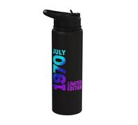 Julio 1970 Año 1970 Retro 1970 Vintage Edición Limitada Stainless Steel Insulated Water Bottle