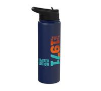 Julio 1971 Año 1971 Retro 1971 Vintage 1971 Desde 1971 Stainless Steel Insulated Water Bottle