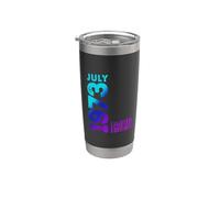 Julio 1973 Año 1973 Retro 1973 Vintage Edición Limitada Vaso térmico de acero inoxidable de doble pared