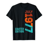 Julio 1977 Año 1977 Retro 1977 Vintage 1977 Desde 1977 Camiseta
