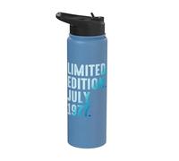 Julio 1977 Año 1977 Retro 1977 Vintage Edición Limitada Stainless Steel Insulated Water Bottle