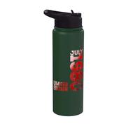 Julio 1980 Año Legendario 1980 Retro 1980 Vintage 1980 Stainless Steel Insulated Water Bottle