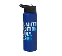 Julio 1985 Año 1985 Retro 1985 Vintage Edición Limitada Stainless Steel Insulated Water Bottle