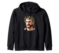Julio César Antiguo Emperador Romano Sudadera con Capucha