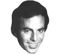 Julio Iglesias (Smile) Big Head. Máscara más grande que la vida.