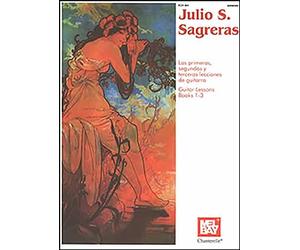 Julio s. sagreras guitar lessons books 1-3 (Guitar Heritage)
