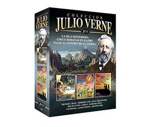 Julio Verne Colección 3 Blu Ray La Isla Misteriosa + Cinco Semanas en Globo + Viaje al Centro de la Tierra [Blu-ray]