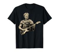 Julius Caesar Playing Electric Guitar Rock Music Italia Roma Camiseta