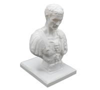 Julius Cesar - Portabolígrafos para lápices de Julius César, Julius Caesar, Estuche de lápiz de estatua, estatua divertida de busto de Julius César, soporte para bolígrafo de estatua Busto de