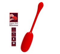 Julius Huevo Vibrador Rojo de Prettylove