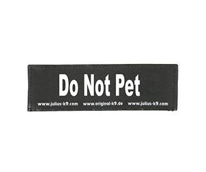 Julius-K9 162LR-G-27683 Parches Fosforescentes, Intercambiables para los Arneses de Perro