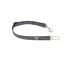 Julius-K9 16SGA-P-2 Conexión del Cinturón de Seguridad, 2, Negro y Gris