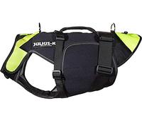 Julius-K9 16SWM-IDC-L Arnés de Perro Multifuncional IDC, L, Negro y Amarillo