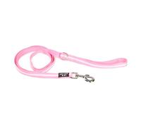 Julius-K9 216-NL-1,8-PN - Correa Ajustable de Cincha Tubular, Rosa, 1.8 m x 19 mm, 1 unidad