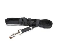 Julius-K9 218GM-S10 - Correa de Perro del Estupendo, negro (Negro - Gris), 14 mm x 10 m, 1 unidad