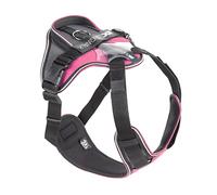 Julius-K9, Arnés IDC Longwalk, Rosa-Gris, Tamaño: 2XL
