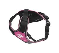 Julius-K9, Arnés IDC Longwalk, Rosa-Gris, Tamaño: L