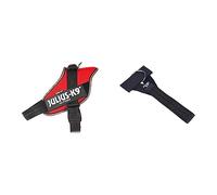 Julius-K9, Arnés IDC Powair, Tamaño: XL / 2, Rojo & Cinturón, Negro