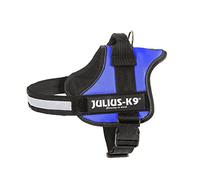 Julius-K9® Powergeschirr®, Talla 0-3 82-115 cm/50 mm azul