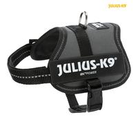 Julius-K9® Arnés Power® Bebé 1-Mini 33-45 cm/18 mm antracita