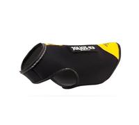 Julius-K9, Chaqueta de neopreno para perro IDC, Talla: Baby 2, Negro y Amarillo