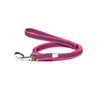 JULIUS-K9 Correa Engomada con Asa Rosa para Perros 20 mm x 5 m