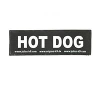 Julius K9 Hot Dog Etiqueta para Arnés de perros