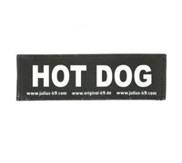 Julius K9 Hot Dog Etiqueta para Arnés de perros