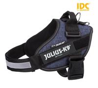 Julius-K9® IDC® Arnés de poder Talla 0-4 58-76 cm/40 mm vaquero
