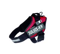Julius-K9 IDC Arnés para Perros Guía Ciega sin asa, Tamaño: 2, rojo
