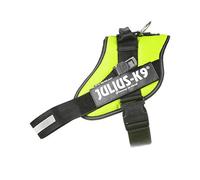 Julius-K9 IDC Arnés para Perros Guía Ciega sin asa, Tamaño: 3, neón