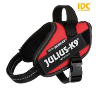 Julius-K9® IDC® Powergeschirr® Baby 2/Mini-Mini/Mini 40-53 cm/22 mm rojo