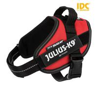 Julius-K9® IDC® Powergeschirr® Baby 2/Mini-Mini/Mini 51-67 cm/28 mm rojo