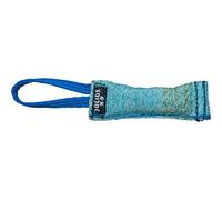 Julius-K9, Mordedor del algodón/nylon para perros, 15 mm x 2-3 cm, exterior cosido, 1 manija