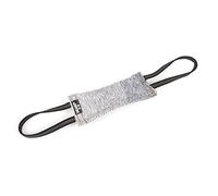 Julius-K9, Mordedor del algodón/nylon para perros, 20 x 5 cm, exterior cosido, 2 manijas