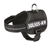 Julius-K9® Powergeschirr® Baby 1-Mini 29-36 cm/18 mm negro