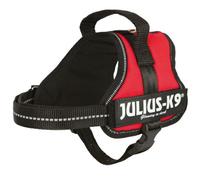 Julius-K9® Powergeschirr® Baby 1-Mini 51-67 cm/28 mm rojo