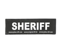 Julius K9 Sheriff etiqueta para arnés para perros
