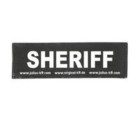 Julius K9 Sheriff etiqueta para arnés para perros