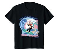 Julius The Monkey Break out The Ordinary Retro Surfing Kids Camiseta