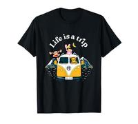 Julius The Monkey Bunny Girl Worry Bear La Vida es un Viaje Camiseta