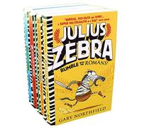Julius Zebra Series The Toga-Tasic 5 Books Collection Box Set by Gary Northfield (Rumble with the Romans, Bundle with the Britons, Entangled with the Egyptians & MORE!)