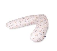 Julius Zöllner Cojín de Lactancia, Aprox. 190 cm, Relleno de 42 litros de microperlas EPS, Fabricado en Alemania, Funda de 100% algodón Jersey | Oeko-Tex ® Standard 100 | Little Otti