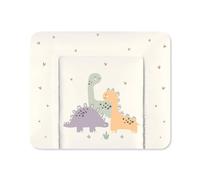 Julius Zöllner Colchón cambiador Softy 65 x 75 cm - Cambiador - Impermeable y lavable - Fabricado en Alemania - Oeko-Tex Standard 100 - Little Dinos