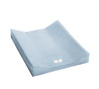 Julius Zöllner Funda para cambiador de 2 cuñas de muselina de algodón, muselina vaquera, talla 50/65