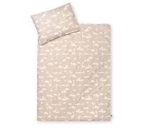 Julius Zöllner Juego de Ropa de Cama Organic Jungle Dream, tamaño 100 x 135 y 40 x 60 cm, Ropa de Cama Infantil, sin sustancias nocivas