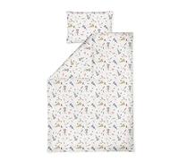 Julius Zöllner Little Otti Little Otti - Juego de Ropa de Cama Infantil (100 x 135 + 40 x 60 cm, 2 Piezas, Funda nórdica y Funda de Almohada, 100% algodón, con Cremallera, estándar 100 de Oeko-Tex)