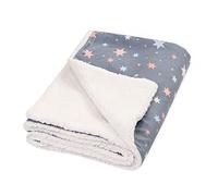 Julius Zöllner Manta de Invierno de Punto 70/100, Fabricada en Alemania, 100% Jersey de algodón, con Certificado Öko-Tex Standard 100, Shiny Stars